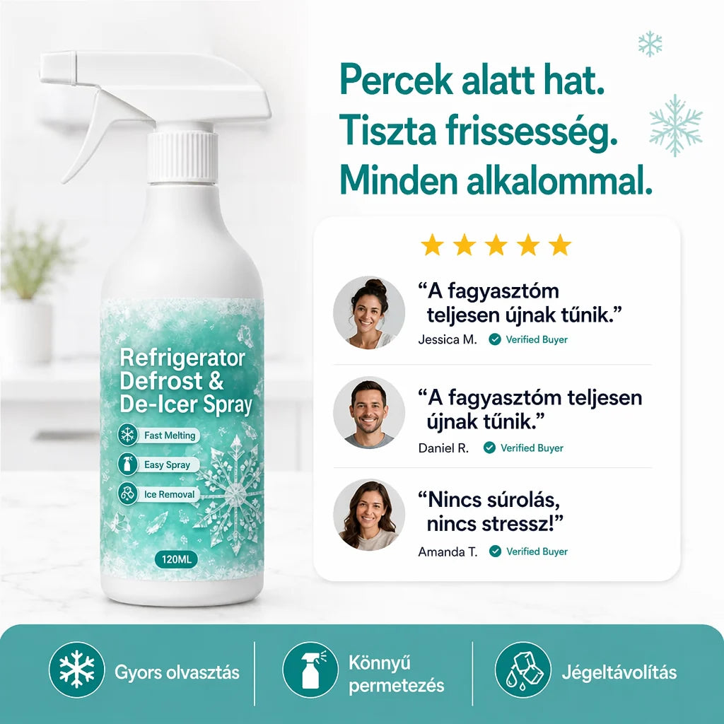 Spray za hitro odtajanje zamrzovalnika | FRIDECLEAN