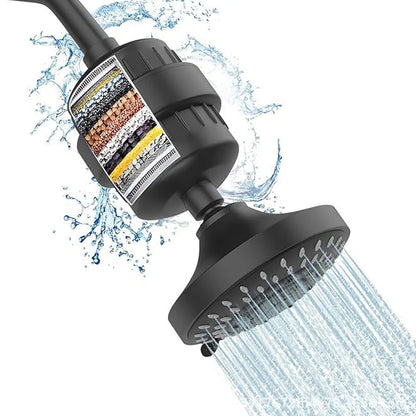 🔥50% Kedvezmény🏷️🚿 20 fokozatú szűrős zuhanyfej, 🌊 5 permetezési móddal, 🔄 360°-ban forgatható – gyengéd a bőrhöz, erős a szennyeződések ellen