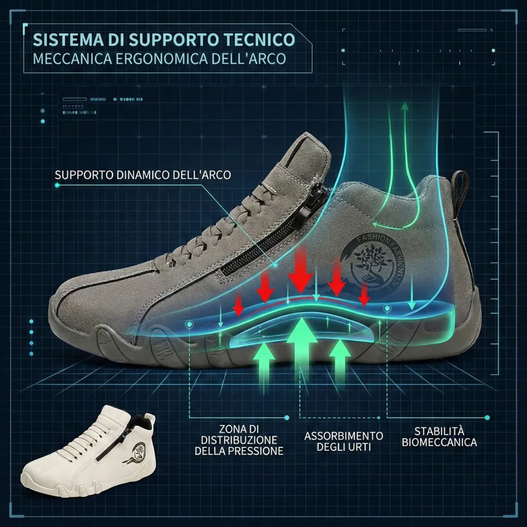 Plaxoo® | Sconto del 50% per un periodo limitato! Stivaletti ortopedici per alleviare l'affaticamento e il gonfiore dei piedi✨