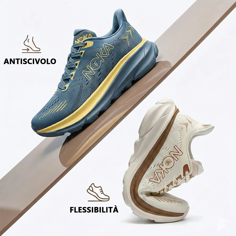 Plaxoo® | Calzini omaggio del valore di 20 €! Scarpe sportive ortopediche unisex 👞 Supporto plantare ergonomico, scarpe dotate di suola antiscivolo e fodera antibatterica. 🛡️