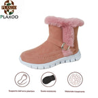 Plaxoo® | Offerta a tempo limitato: 50% di sconto! Stivali unisex sopra il ginocchio in peluche! Queste scarpe ortopediche sono dotate di supporto ergonomico dell'arco plantare e suola antiscivolo per una calzata unica.