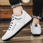 Plaxoo® | Offerta limitata: 50% di sconto!Stivali alti in pelle vera, unisex per uomini e donne!Sono scarpe ortopediche con supporto plantare ergonomico, suola antiscivolo e comodissime da indossare