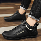 Plaxoo® | Offerta limitata: 50% di sconto!Stivali alti in pelle vera, unisex per uomini e donne!Sono scarpe ortopediche con supporto plantare ergonomico, suola antiscivolo e comodissime da indossare