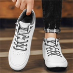 Plaxoo® | Offerta limitata: 50% di sconto!Stivali alti in pelle vera, unisex per uomini e donne!Sono scarpe ortopediche con supporto plantare ergonomico, suola antiscivolo e comodissime da indossare