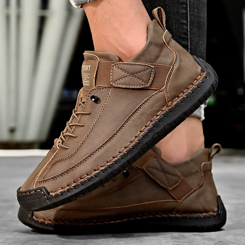 (🔥50% di sconto oggi - prendilo!) Scarpe ortopediche premium ed eleganti 👞 - Design ergonomico per alleviare il dolore