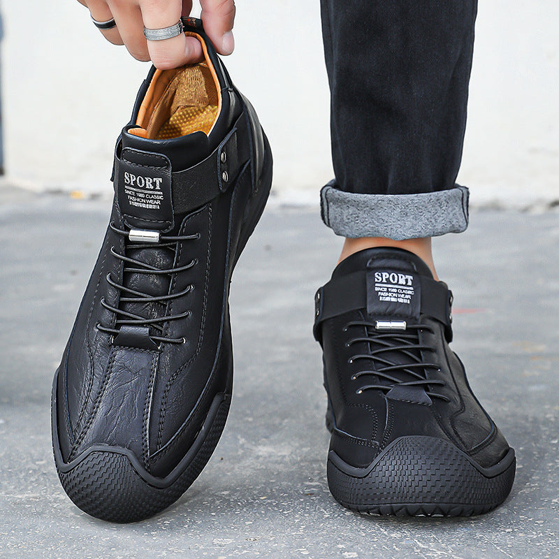 Plaxoo® | Offerta limitata: 50% di sconto!Stivali alti in pelle vera, unisex per uomini e donne!Sono scarpe ortopediche con supporto plantare ergonomico, suola antiscivolo e comodissime da indossare!