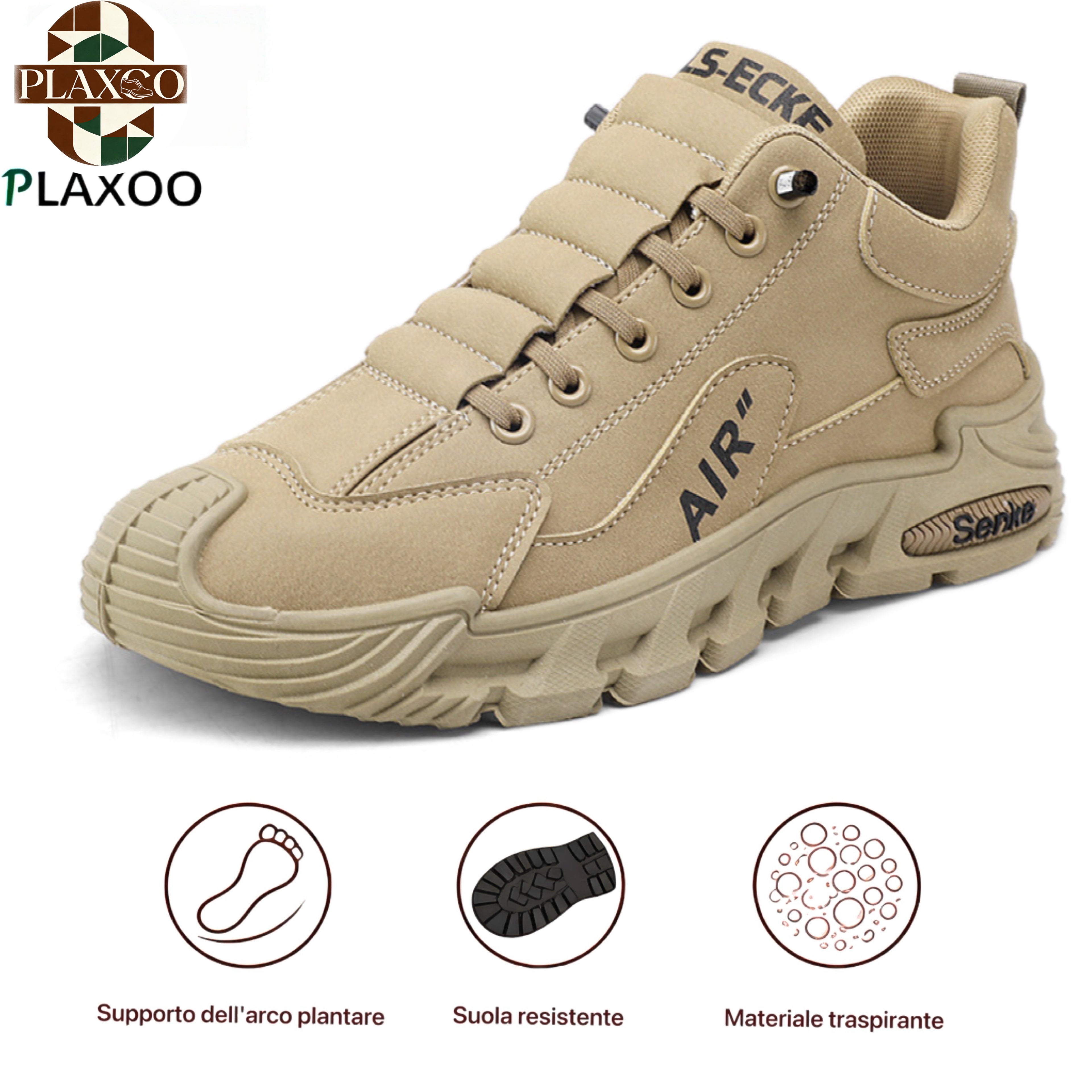 Plaxoo | ⏰Sconto del 50% a tempo limitato, nuovissime scarpe ortopediche ergonomiche - ✅️Correggono naturalmente l'andatura e alleviano il dolore - Prestazioni impermeabili e antiscivolo migliorate 👞Pelle australiana selezionata