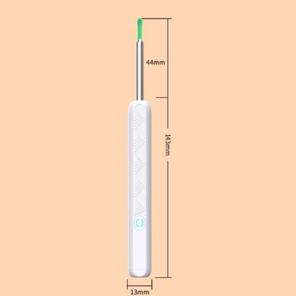 "1+1 brezplačno 🎁✨" 👂👂📱 Vidite, kar počnete! EARSCAN HD vizualni čistilec ušes – 📹1080P kamera, 💡6 LED luči, 📲slika v živo na telefonu