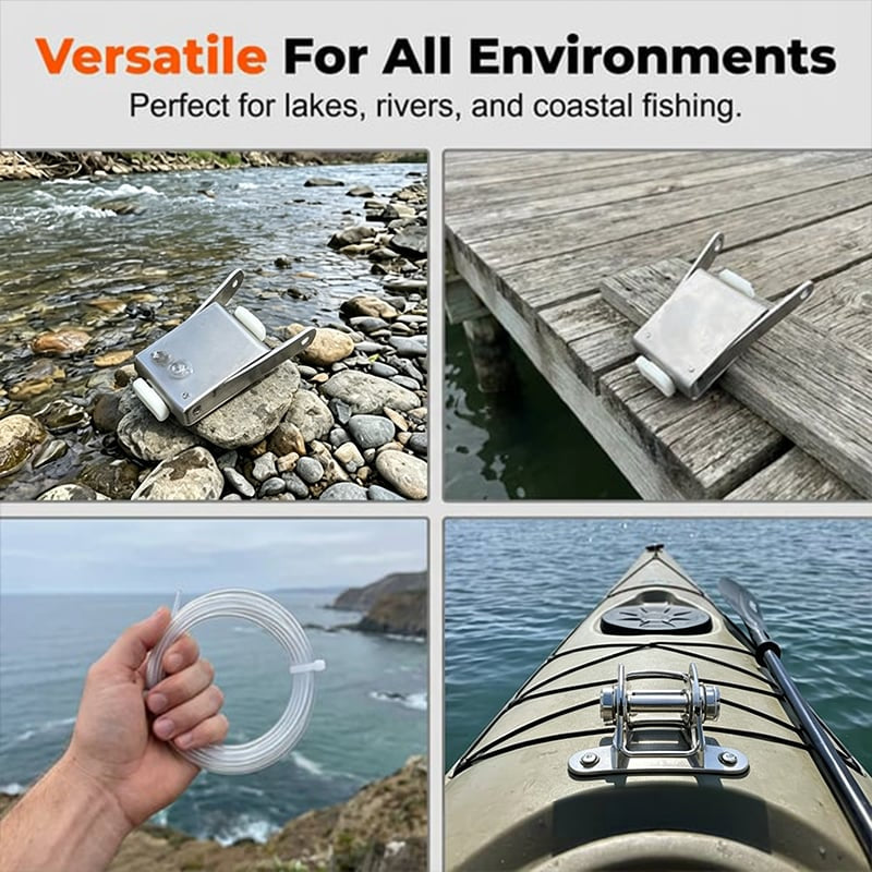 “1+2ingyen 🎁✨”🎣💪 Mentsd meg a drága csalik! Rozsdamentes acél csalivisszahúzó – 🌊só- és édesvízhez, 💰megtakarítás, 🔧könnyű használat