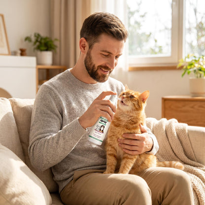 🔥50% Kedvezmény🏷️📦Kombinált csomag🐕 2 az 1-ben szájápoló spray, 🌿 vegán összetevőkkel, 🦷 fogmosás nélkül – kutyáknak és macskáknak