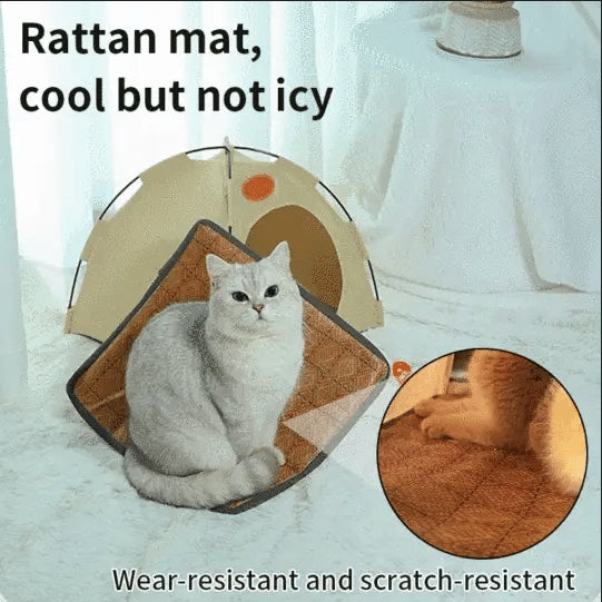🔥 50% kedvezmény 🏷️🐾 Összecsukható kisállat-sátor ⛺