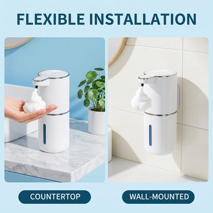 ⏰ Korlátozott ideig érvényes ajánlat 👐 Intelligens, ⚡ 4 sebességes habos kézmosó adagoló – 💧 érintésmentes, antibakteriális, 🚿 könnyen tölthető