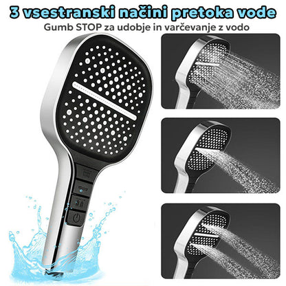 3-v-1 visokotlačna tušna glava | MEGASHOWER