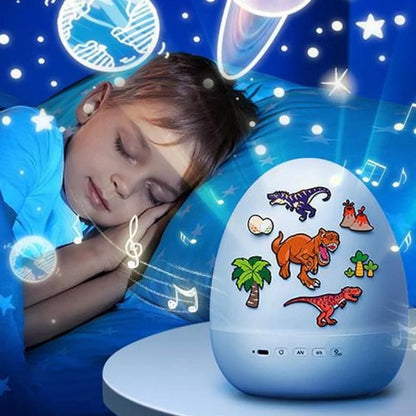 Čarobna nočna svetloba in projektor melodij | DINODREAM