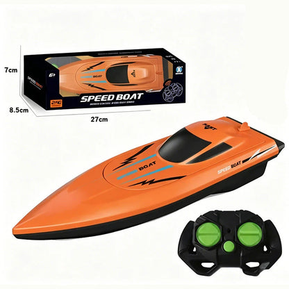 ✨ Kétmotoros, távirányítású gyorscsónak,🚤 remek ajándék gyerekeknek