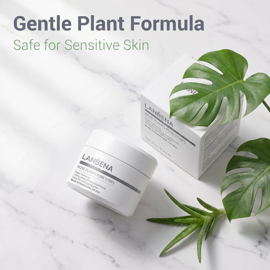 “1+2ingyen 🎁✨”🔥50% Kedvezmény🏷️🌿 Növényi mitesszer eltávolító orrtapasz szett – 🧴 mély pórustisztítás, 🤍 érzékeny bőrre is – otthoni arcápoláshoz
