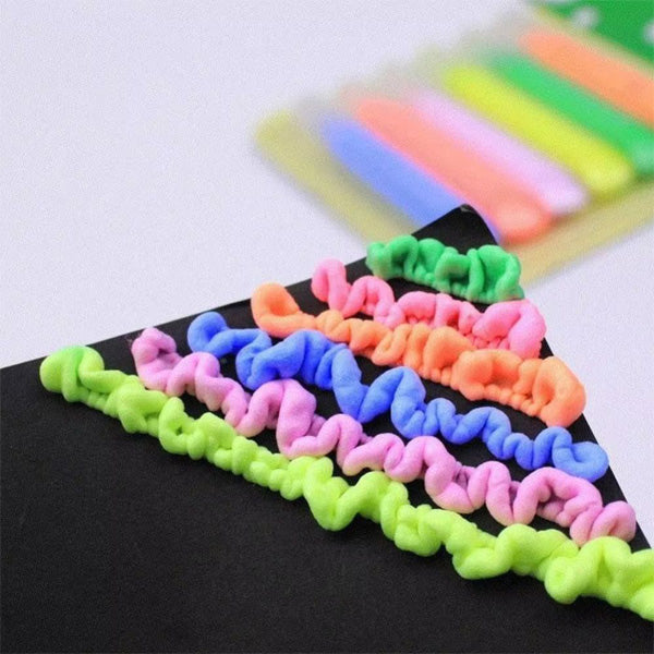 🔥50% popust🏷️🎨 Čarobni 3D flomasterji PUFFPENS – 6-barvni komplet ⚡ hitro napihovanje 🌟 večpovršinska uporaba 🎁 otroško ustvarjalno darilo
