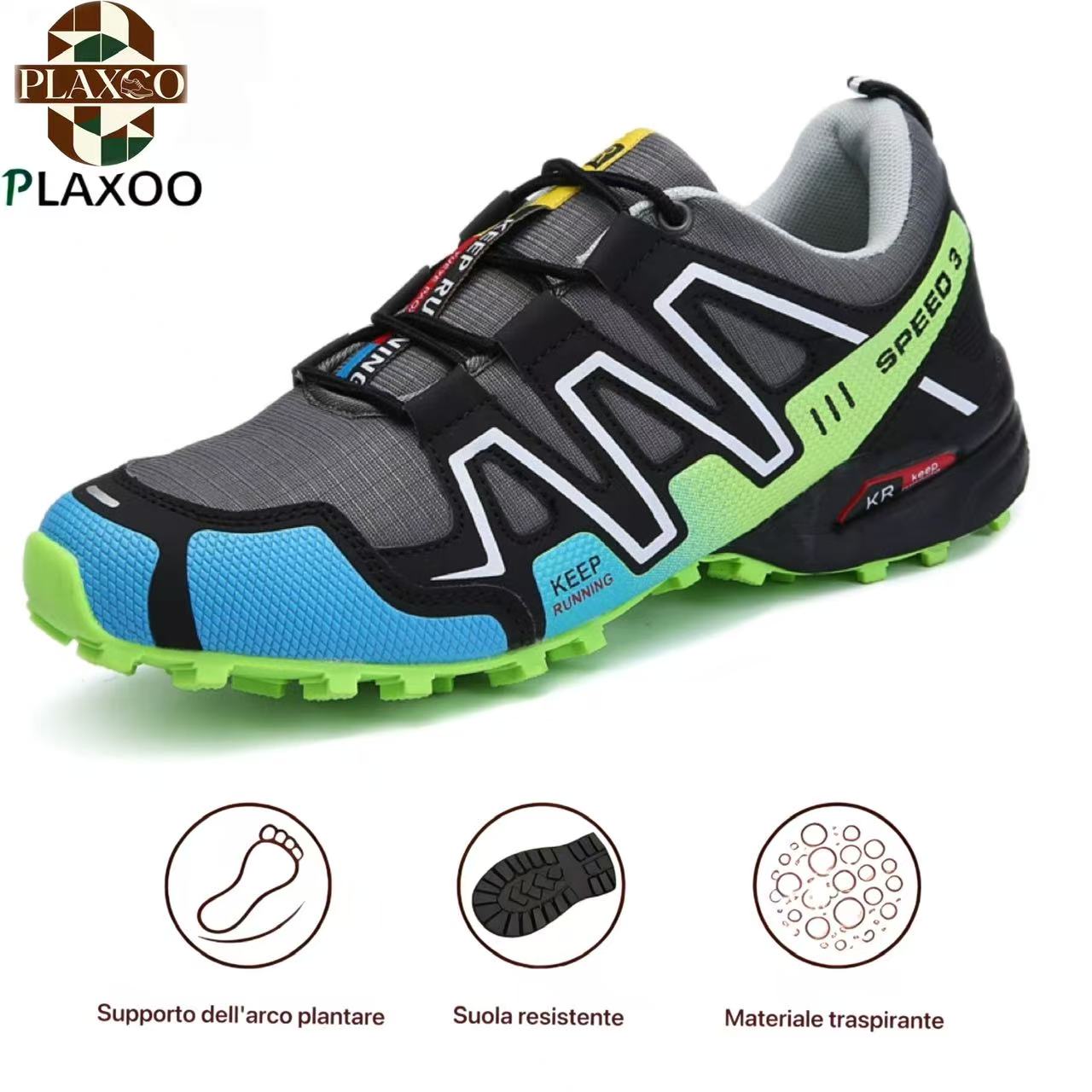 Plaxoo® | Sconto del 50% per un periodo limitato! Scarpe da trekking ortopediche con un'aderenza eccellente, pensate per piedi stanchi e gonfi ✨