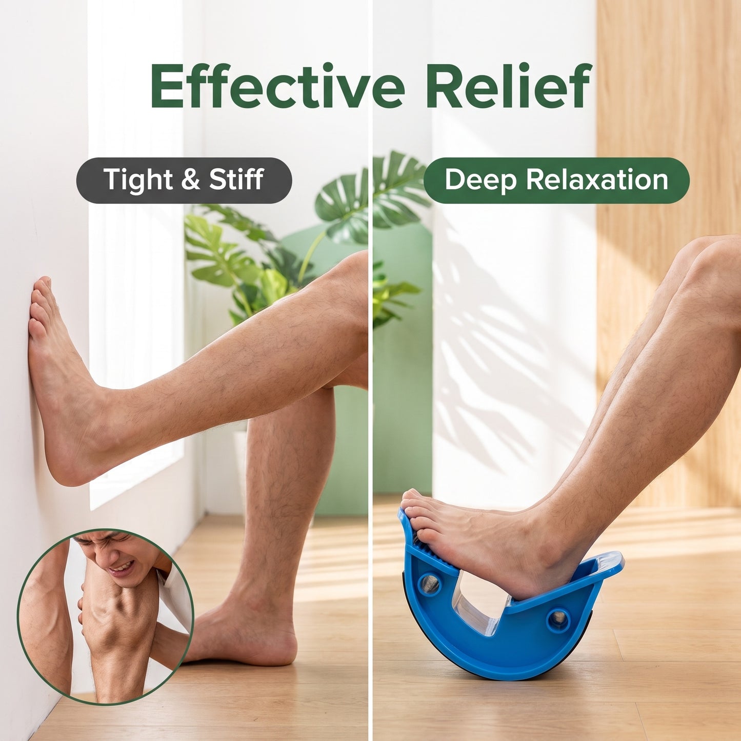 🦶 Kolo za raztezanje ahilove kite – 🧘‍♂️ Ergonomična zasnova in terapija gibanja brez bolečin 🌿✨