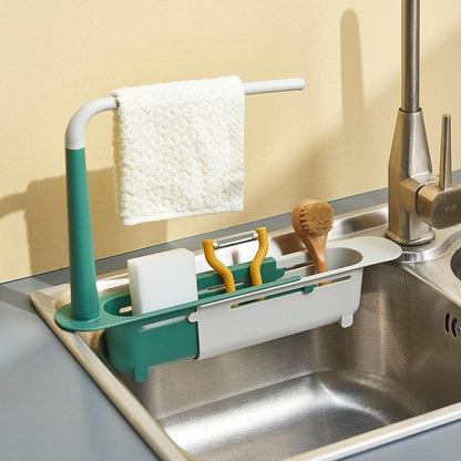 🔥50% popust🏷️🧼 Nastavljiv kuhinjski odtočni sistem – 🍽️ večnamenski, 📏 prilagodljiv, 🏠 urejena kuhinja