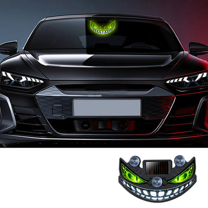 🔥50% popust🏷️🚗 Opozarjajte in impresionirajte! LED "hudičevo oko" za avto – ☀️sončno polnjenje, 📳senzor tresljajev, 🔋USB rezerva