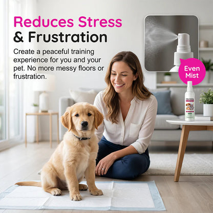 🔥50% Kedvezmény🐕🐱 Tanítsd meg a helyes helyre! Kisállat tisztasági nevelő spray – 🌿természetes feromonok, 🏠benti használatra, 🚫nem mérgező