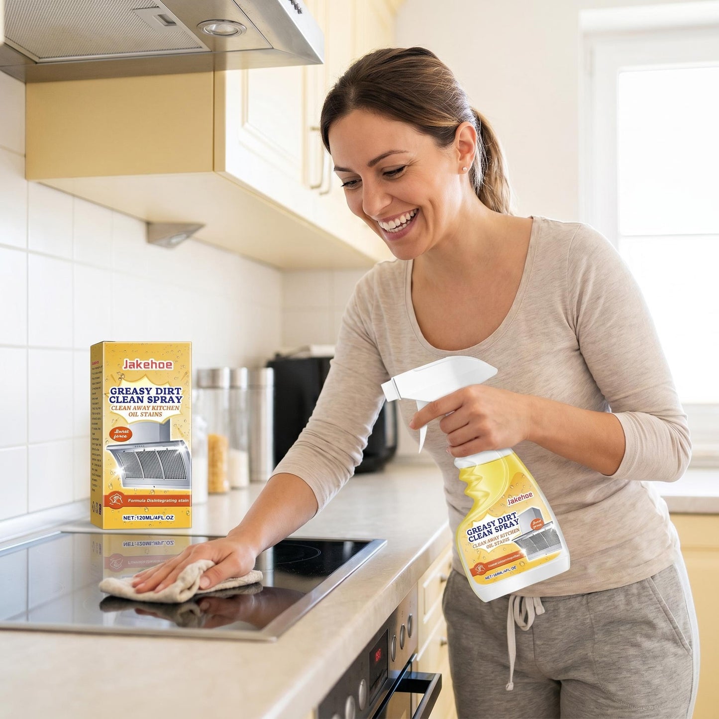 🔥50% Kedvezmény🏷️Kombinált csomag🔗🧯 Erős zsíroldó hab, 🍳 konyhai tisztítószer – növényi alapú, 🏡 családbarát