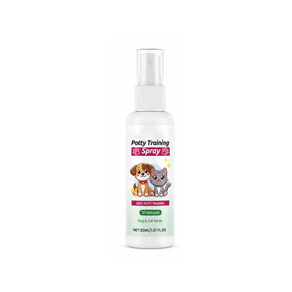 🔥50% Kedvezmény🐕🐱 Tanítsd meg a helyes helyre! Kisállat tisztasági nevelő spray – 🌿természetes feromonok, 🏠benti használatra, 🚫nem mérgező