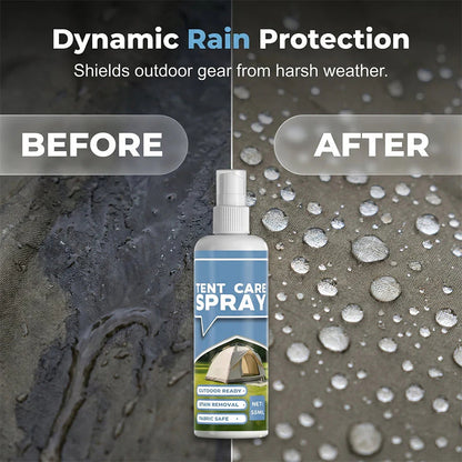 🔥 Kettőt vásárolva egyet ingyen kapsz ⏰🏕️ Kaland után koszos a sátrad? 🌧️ Fél az esőtől? 🧴 Ez a tisztító spray új fényt ad – mélytisztítás, vízlepergető védelem, penészgátló