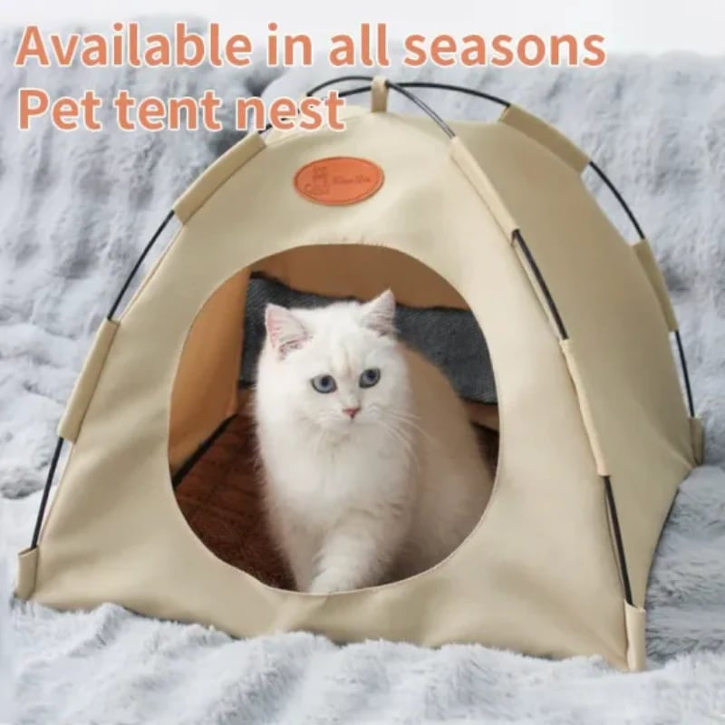 🔥 50% kedvezmény 🏷️🐾 Összecsukható kisállat-sátor ⛺