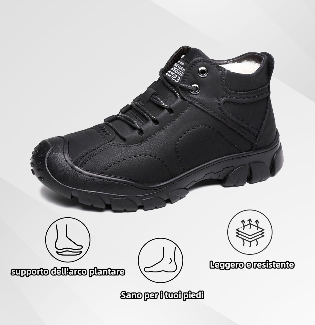 Plaxoo® |  Calzini omaggio del valore di 20 €! | Scarpe ortopediche unisex 👞 Supporto ergonomico dell'arco plantare, suola antiscivolo, estremamente comode da indossare!