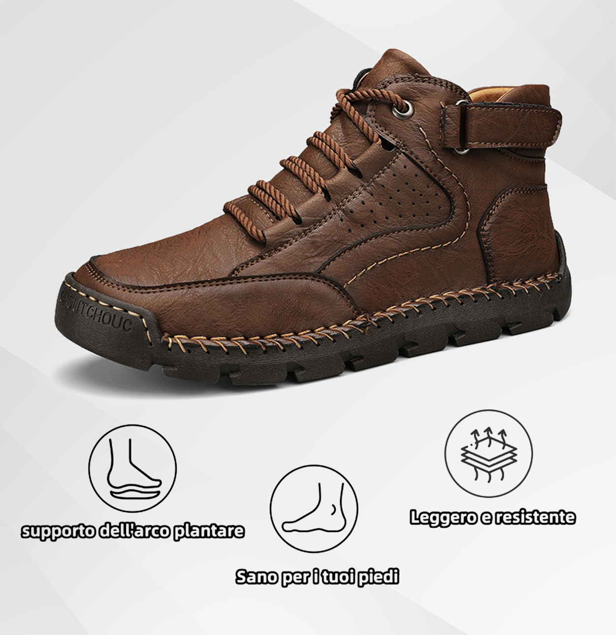 (🔥Sconto del 50% oggi - non lasciartelo sfuggire!) - 🐂 Scarpe comode ed eleganti in pelle di vitello italiana👞 (antiscivolo, supporto plantare, camminata facile)