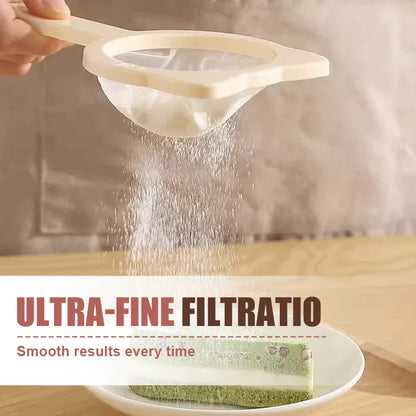 🔥50% Kedvezmény🥣✨ Sima eredmény minden alkalommal! 120 mesh ultrafinom szűrő – 🌾liszthez, 🍹gyümölcsléhez, 🧼levehető háló