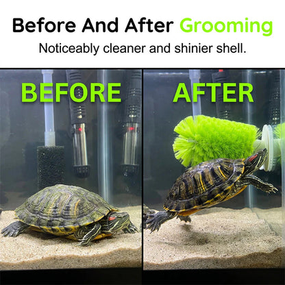 🐢🧼 Teknősök páncéljának tisztítására szolgáló kefe – akváriumokhoz is alkalmas ✨