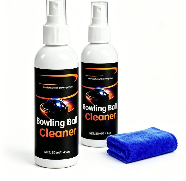 “1+1 ingyen 🎁✨”🔥50% Kedvezmény🏷️🎳 Professzionális bowlinggolyó-tisztító spray – 🧴 prémium törlőkendővel, 🛡️ kíméletes tisztításhoz