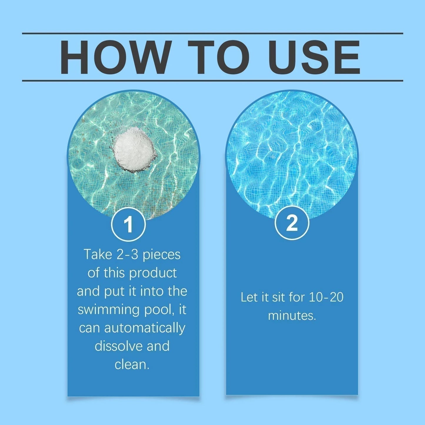 Tablete za čiščenje bazena | POOLCLEAN