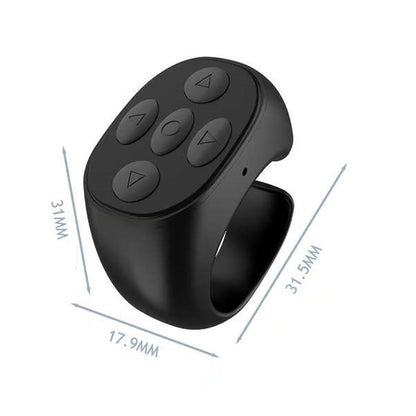 Bluetooth daljinski upravljalnik za prst – Selfiji, pomikanje in upravljanje multimedijskih vsebin | TAPCONTROL