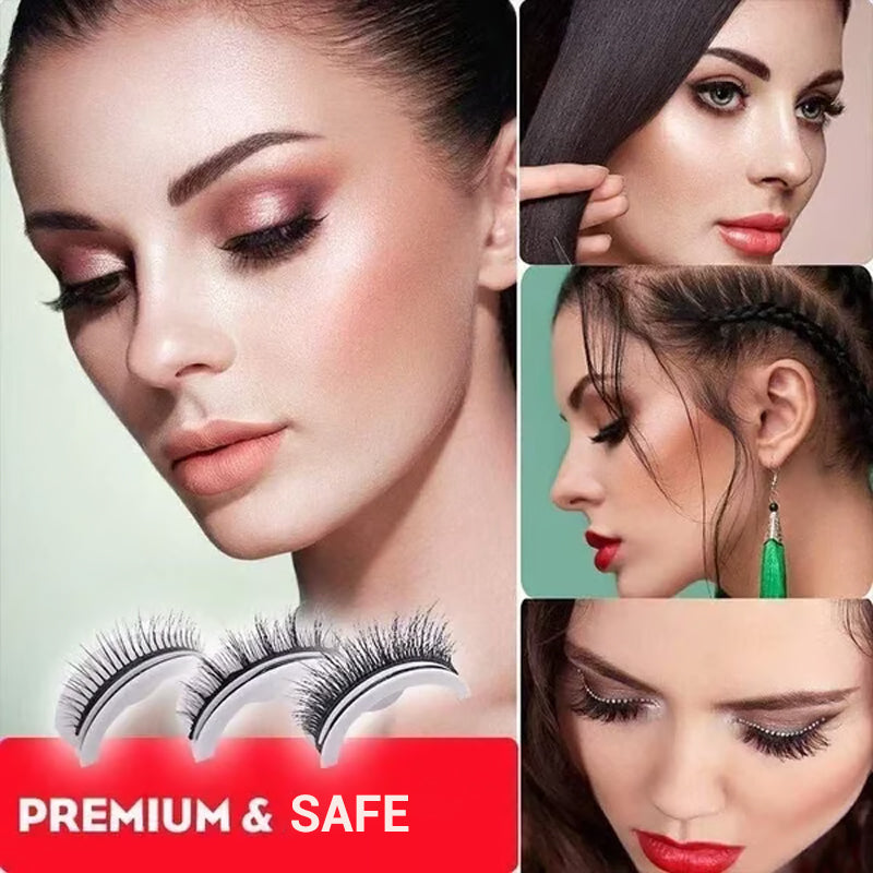 Samolepilne ponovno uporabne umetne trepalnice | LASHGLAM