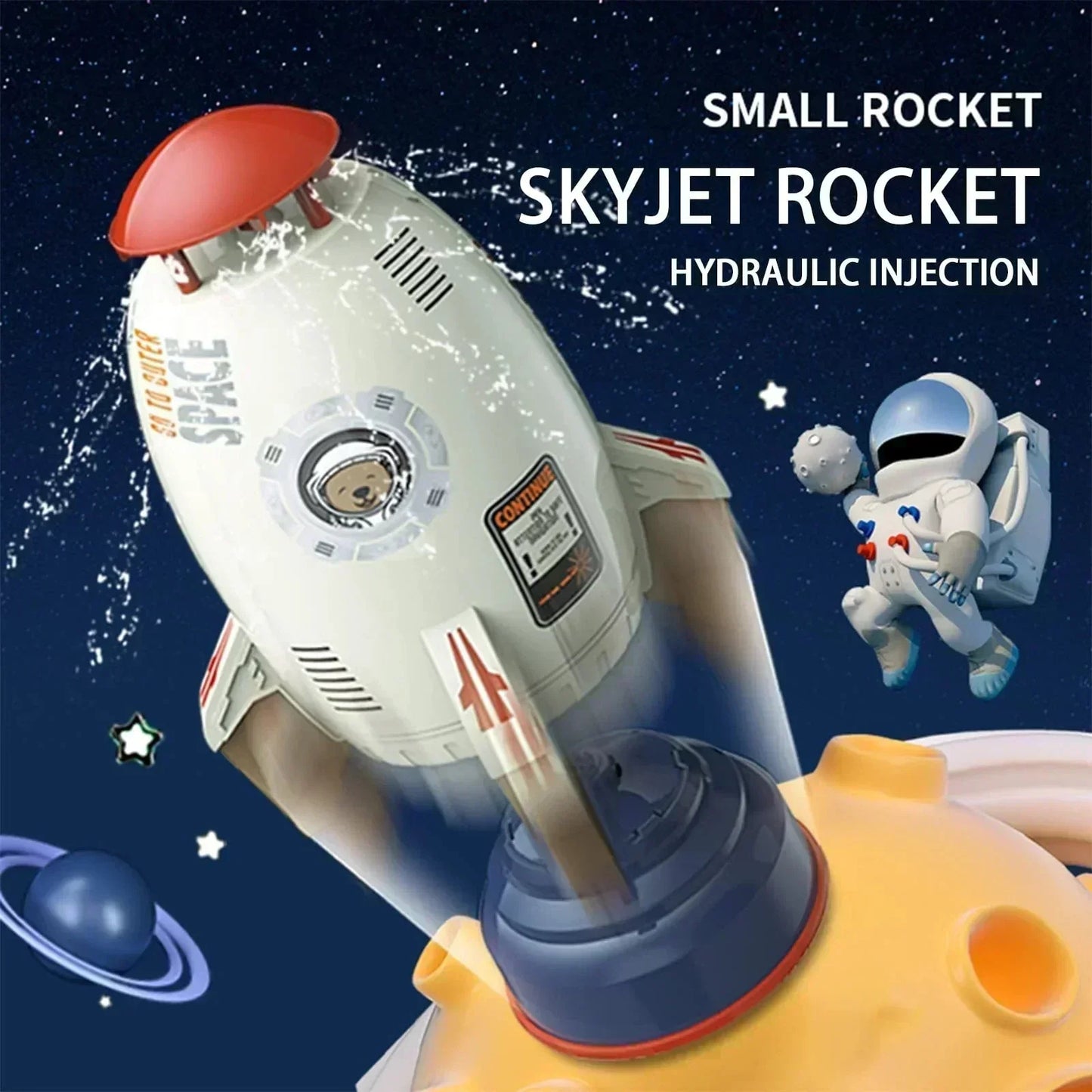 🔥50% Kedvezmény🏷️🎨Több színben kapható🚀 Rakéta szórófej vízijáték – 🌊 tömlőre csatlakoztatható, 💦 permetező rakéta, nyári móka gyerekeknek