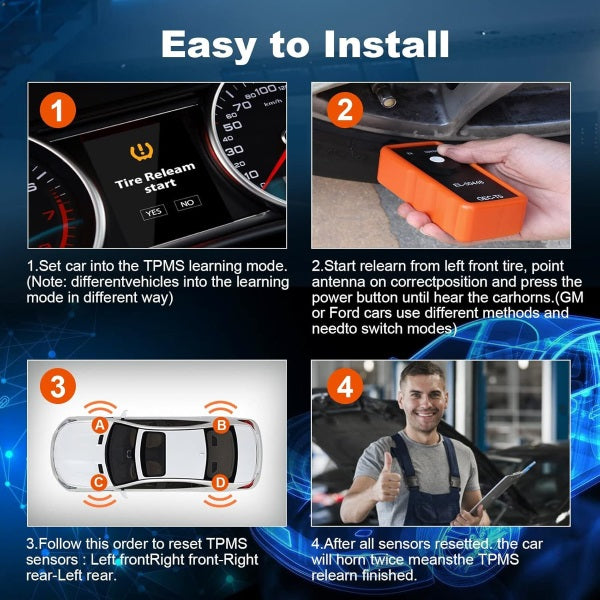 Naprava za ponastavitev TPMS senzorjev | CARTUNE