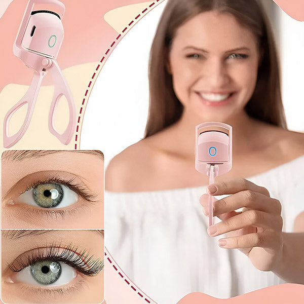 USB-tölthető melegítős szempillagöndörítő | GLAMCURLI