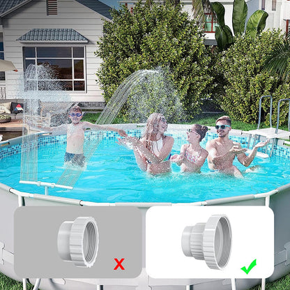 🔥 50% Kedvezmény 📦 Kombinált csomag 🔗💦 Pool Fountain Sprayer 🏊