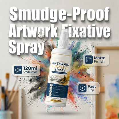 🔥50% Kedvezmény🏷️🎨 Professzionális rögzítő spray művészeknek – 🖌️ szénhez, pasztellhez és akrilhoz, 🌫️ ultrafinom ködfelhővel