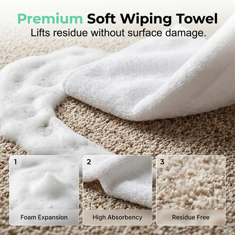 Penasti čistilec za preproge brez vode | CARPETFOAM
