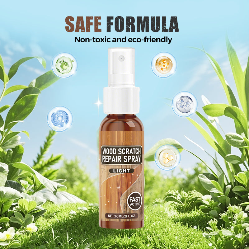 🔥Vásárolj egyet, kapsz egyet ingyen🎁🌳 Fa padló tisztító és fényező-felújító, ✨ karcolások és horpadások ellen, 💧 víz- és foltvédő réteggel – 120 ml