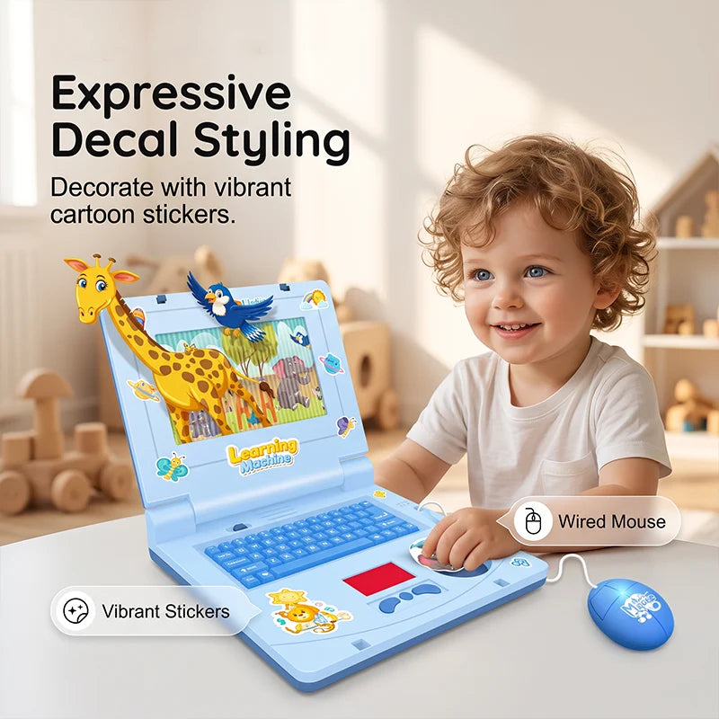Interaktivni izobraževalni otroški prenosni računalnik | KIDLAPTOP