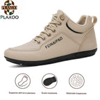 Plaxoo® | Offerta limitata: 50% di sconto!Stivali alti in pelle vera, unisex per uomini e donne!Sono scarpe ortopediche con supporto plantare ergonomico, suola antiscivolo e comodissime da indossare