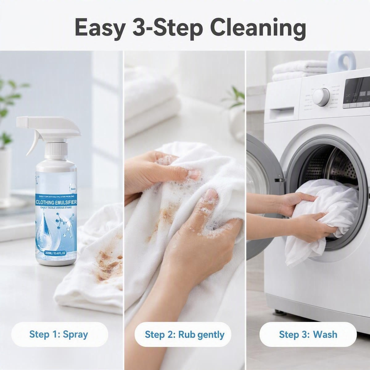 Sprej za odstranjevanje madežev z oblačil | LAUNDRYSPRAY