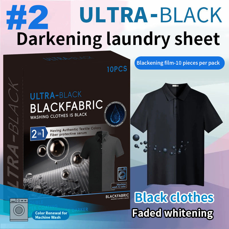 🔥 Kettőt vásárolva egyet ingyen kapsz 🎁🖤 Ultra-Black ruházati feketítő lapok 👕