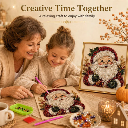 Božični DIY komplet za biserno sliko | XMASART